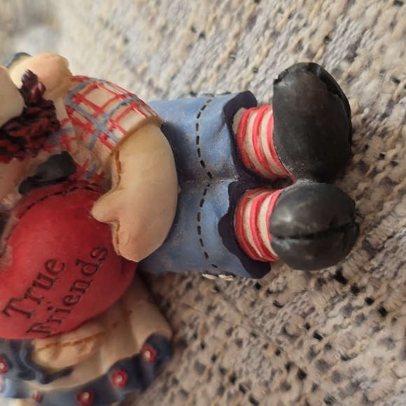 RAGEDY ANN & ANDY ENESCO FIGURINE TRUE FRIENDS VINTAGE DECOR LIMITED EDITION - Picture 5 of 8